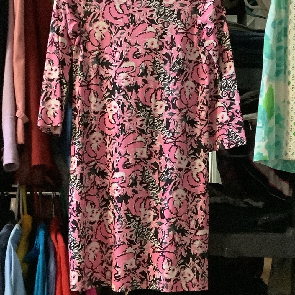 Lilly Pulitzer Bay Dress Hanging with My Boo Family Match‎ Preppy Resort